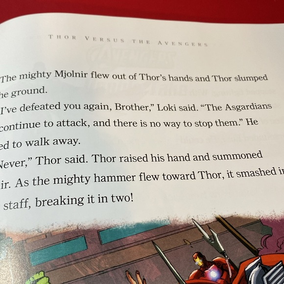 Marvel Avengers Story Book Collection Based On Marvel Comics - Picture 8 of 8